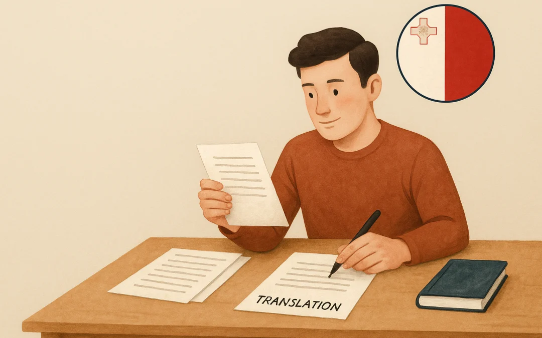 ¿Necesitas traducir documentos para trámites en Malta? Esto es lo que debes saber
